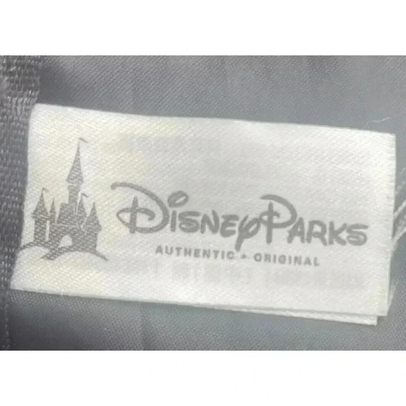 Walt Disneyland Disney Parks Drawstring Black Mickey Backpack 18” x 13” - Picture 3 of 5